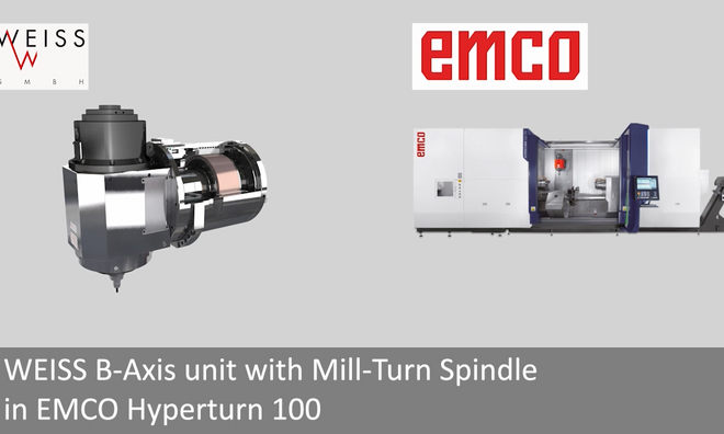 WEISS / EMCO - Milling Turning Spindle